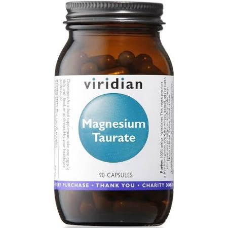 Viridian Magnesium Taurate 90 Veg Caps