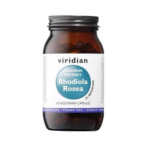 Viridian Max Potency Rhodiola Rosea Root Extract 90 Vcaps