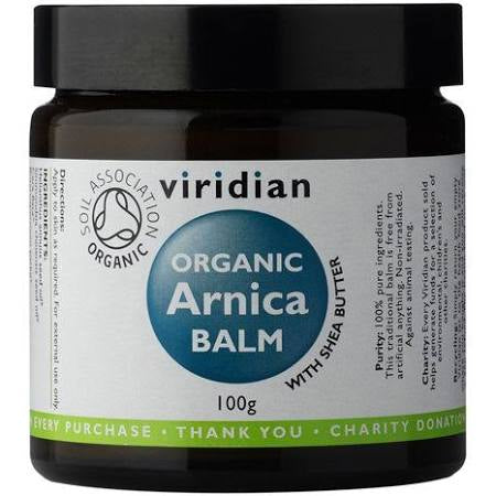 Viridian Organic Arnica Balm 100g
