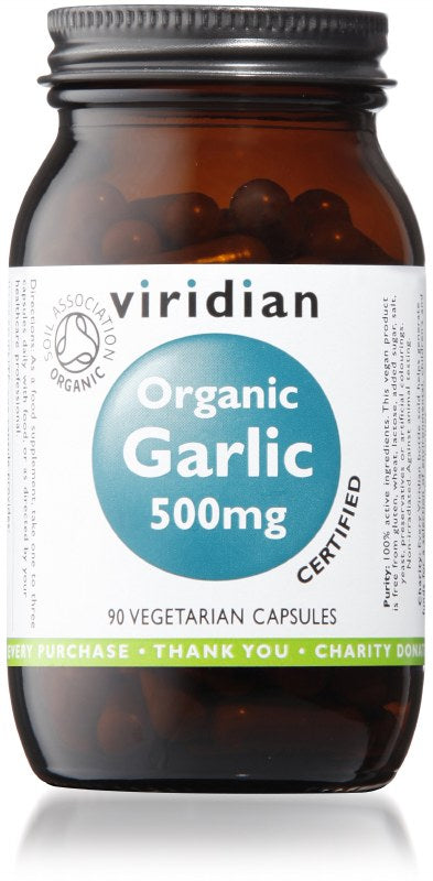 Viridian Organic Garlic 90 caps