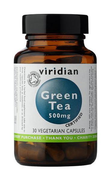 Viridian Organic Green Tea Leaf 30 caps
