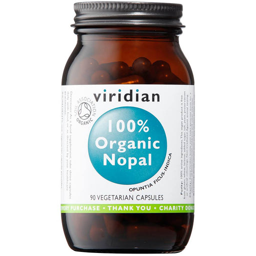 Viridian Organic Nopal 500mg 90 Vcaps