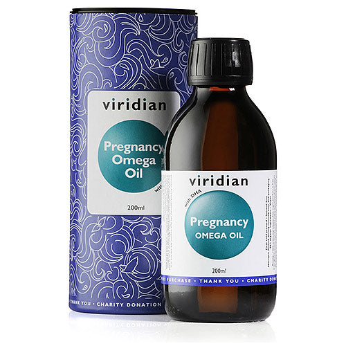 Viridian 100% Organic Pregnancy Omega Oil 200ml