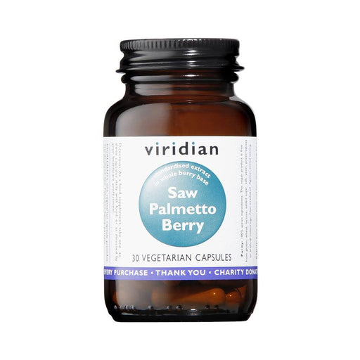 Viridian Saw Palmetto Berry Extract 30 Vcaps