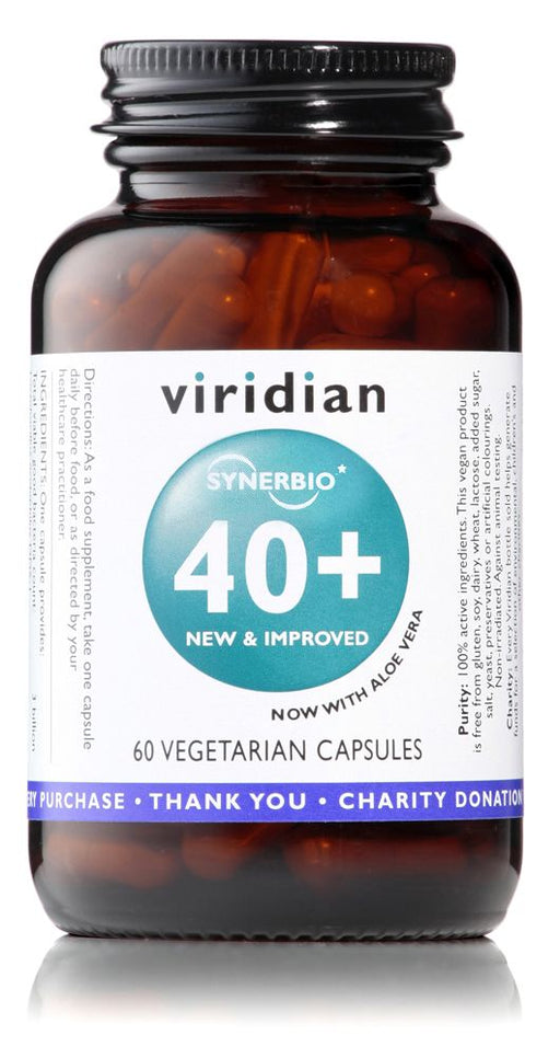 Viridian Synbiotic 40+ 60 caps