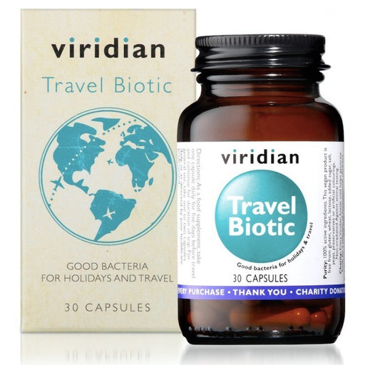 Viridian Travel Biotic 30 Veg Caps