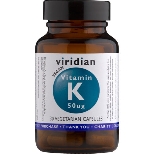 Viridian Vitamin K 30 caps