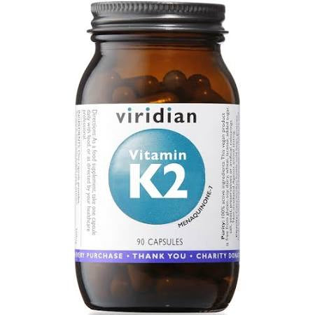 Viridian Vitamin K2  90 Vegicaps