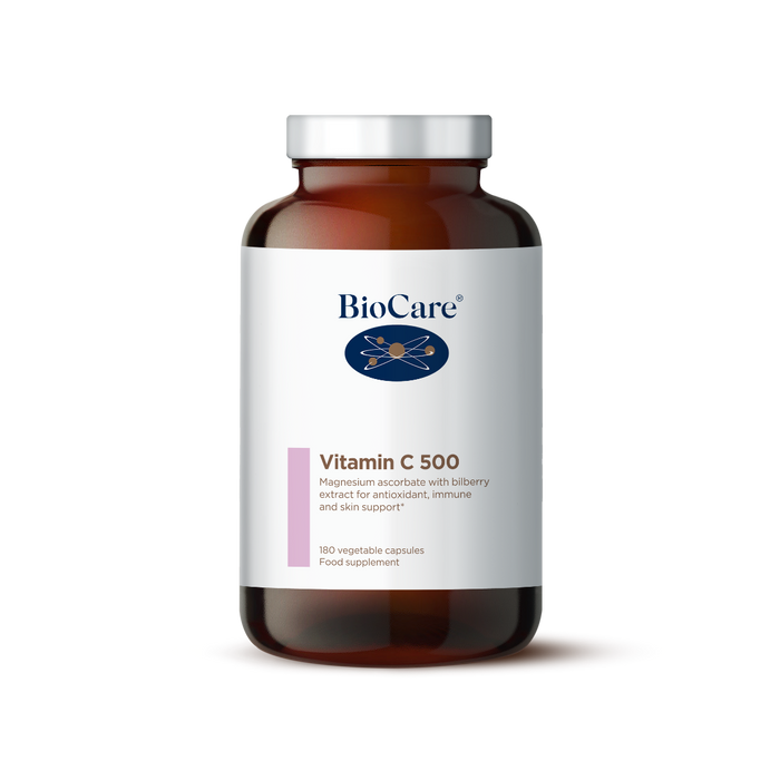 BioCare Vitamin C 500 (Citrus free) 180 Vcaps
